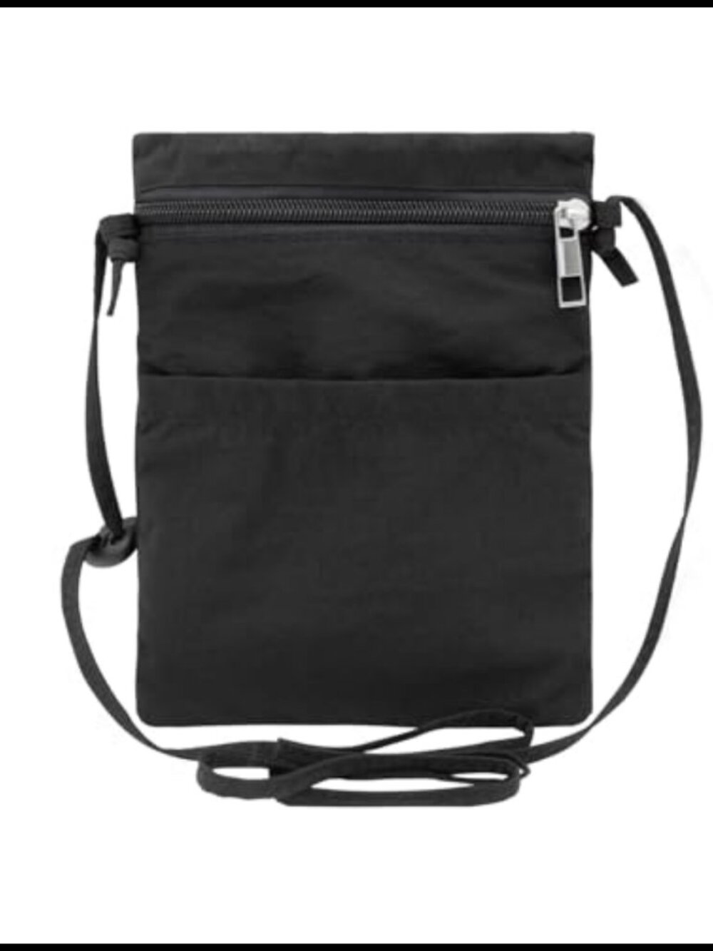 Ultralight Nylon Crossbody Phone Purse Mini Bag with Zipper Adjustable Strap